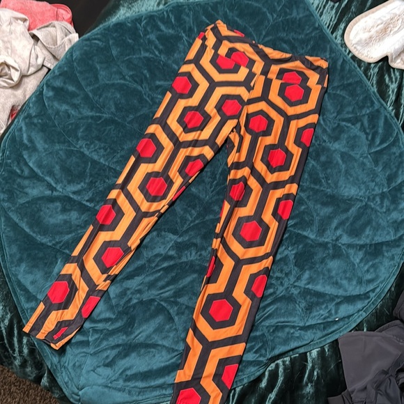 Size small ‘the shining” carpet print leggings. - Picture 2 of 2